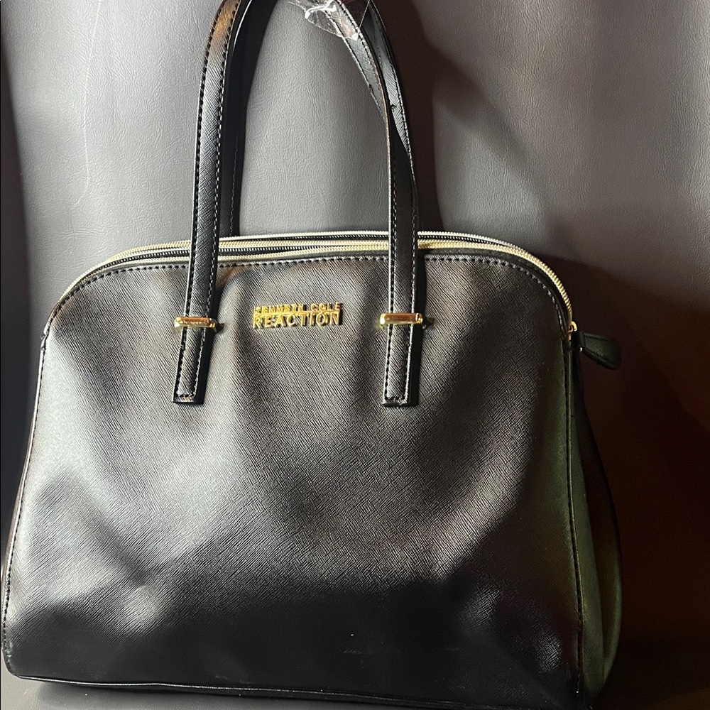 Kenneth Cole Reaction Elegant Black Satchel